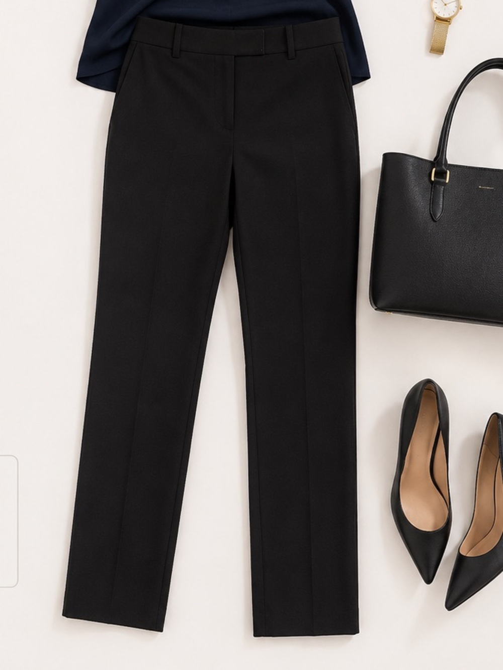 Ann Taylor Amanda + Chelsea Women’s Black Tailored Dress Pants | Size 2 | 🖤